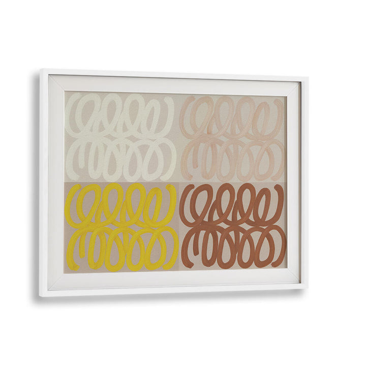 QUADRANTS OF LOOPS , ABSTRACT PAINTINGS