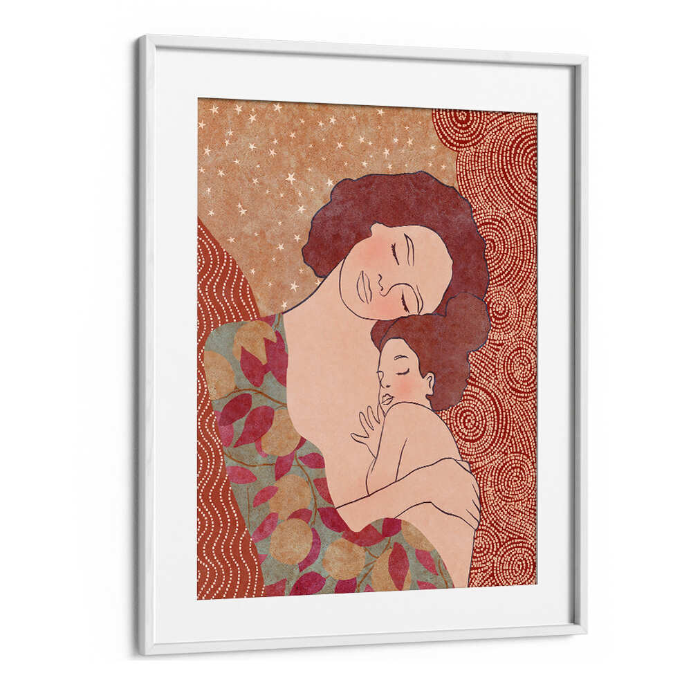 MOTHER AND DAUGHTER , PORTRAITS & FIGURATIVE ILLUSTRATIONS