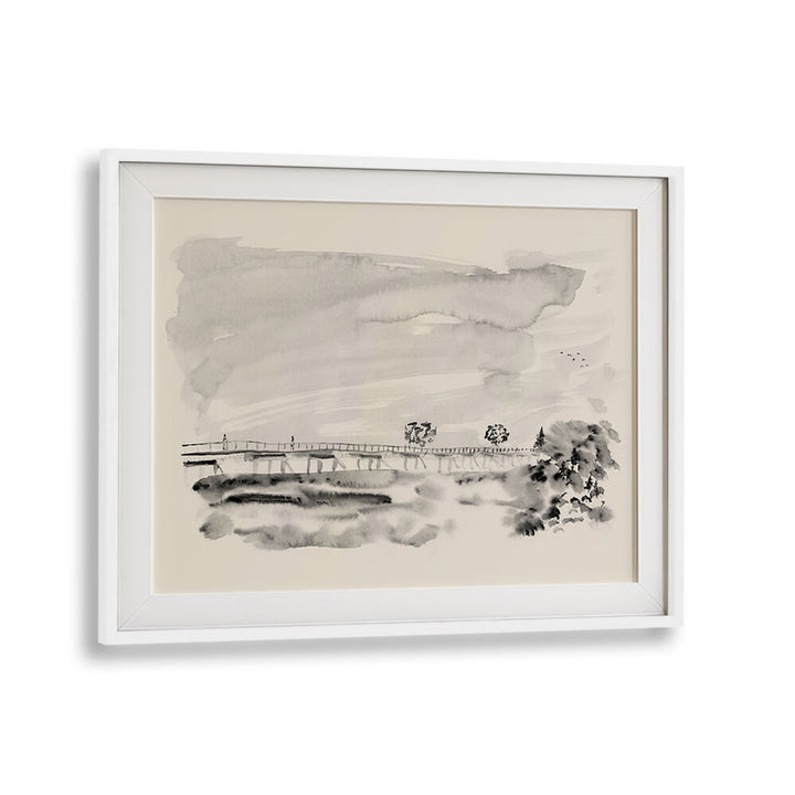 Stunning MEETING ON THE BRIDGE, ABSTRACT PAINTINGS adds artistic elegance and emotion to your space with vibrant colors.