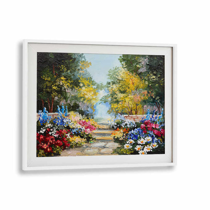 FLORA-INSPIRED GARDEN , VINTAGE EUROPEAN PAINTINGS