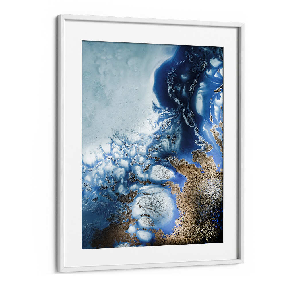 Vibrant ZEN ART 'OCEAN WAVE, ABSTRACT PAINTINGS showcasing dynamic ocean waves, perfect for enhancing your space.