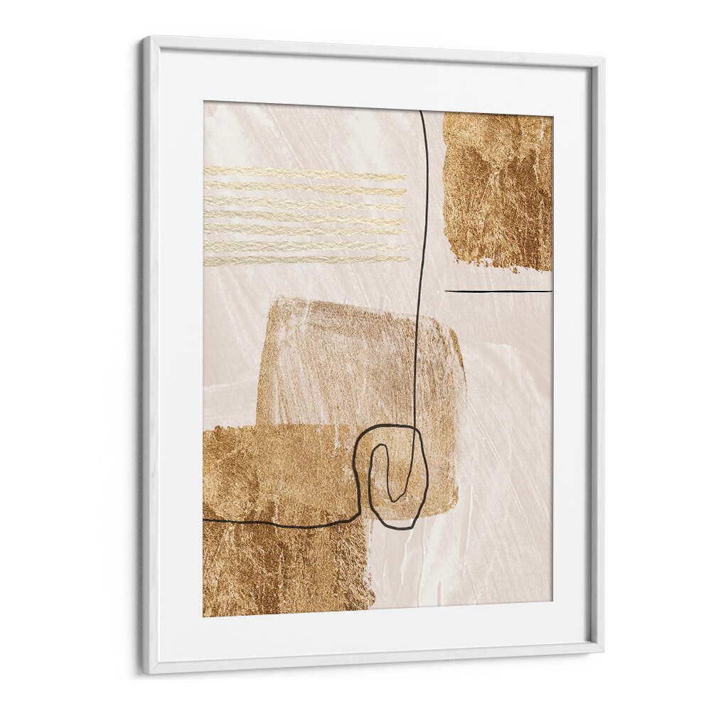 AESTHETIC GOLD I , ABSTRACT PAINTINGS