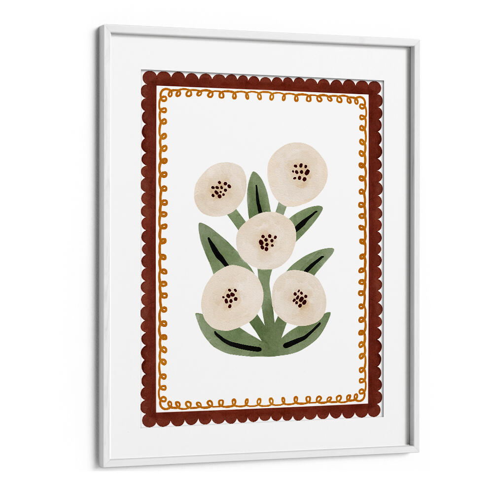 FLORAL WHIMSY , FLORAL FLOWER PAINTINGS