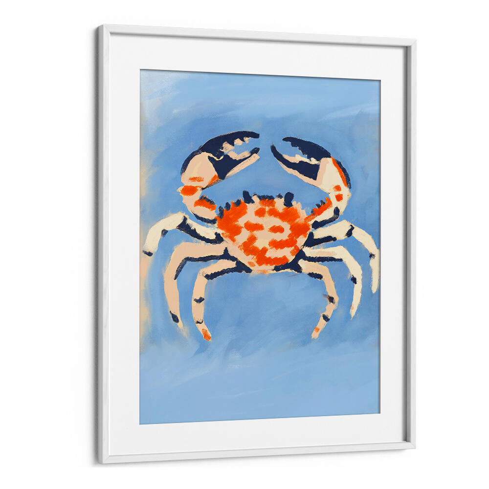 CRIMSON TIDE CRAB , BEACH PAINTINGS