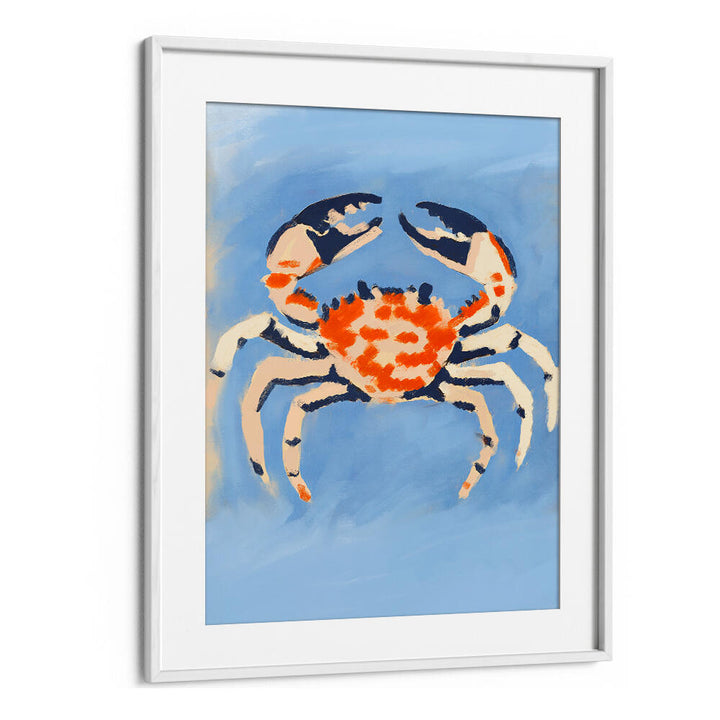 CRIMSON TIDE CRAB , BEACH PAINTINGS