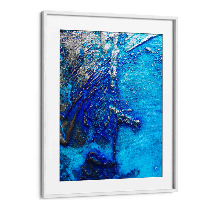 Stunning BOLD ABSTRACT, ABSTRACT PAINTINGS in vibrant blue hues, perfect for elevating your space with modern creativity.