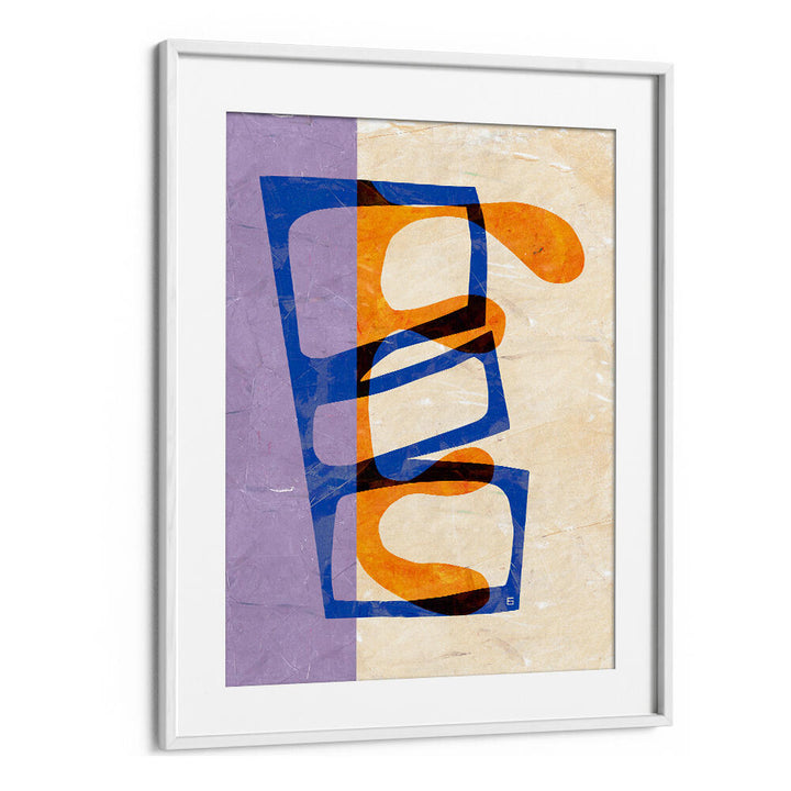 CUT OUT BLUE & ORANGE