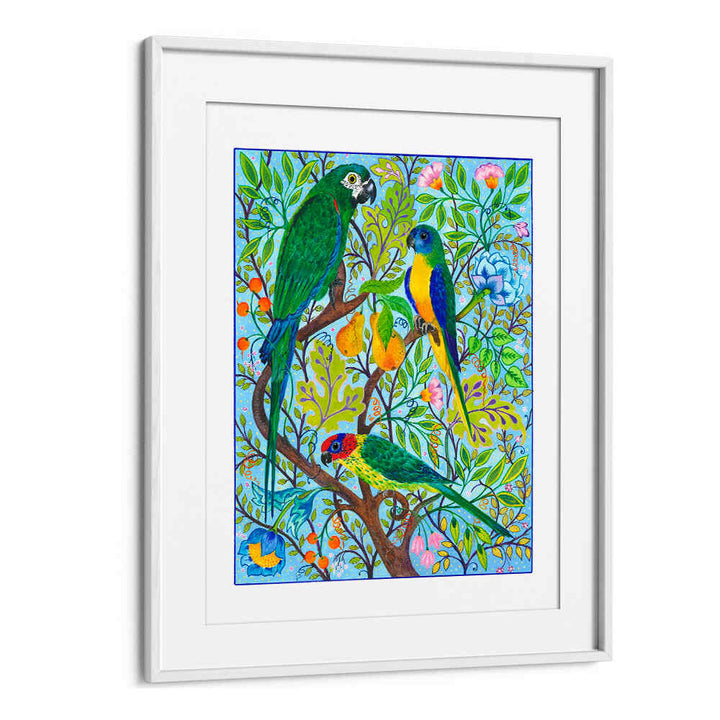 PARROTS , ANIMAL PAINTINGS