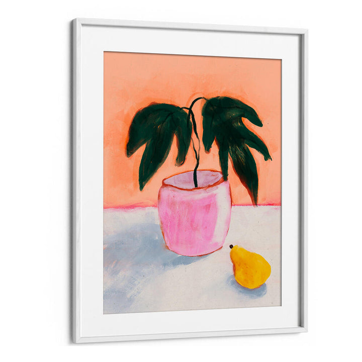 PINK POT, YELLOW PEAR , KITCHEN POSTERS