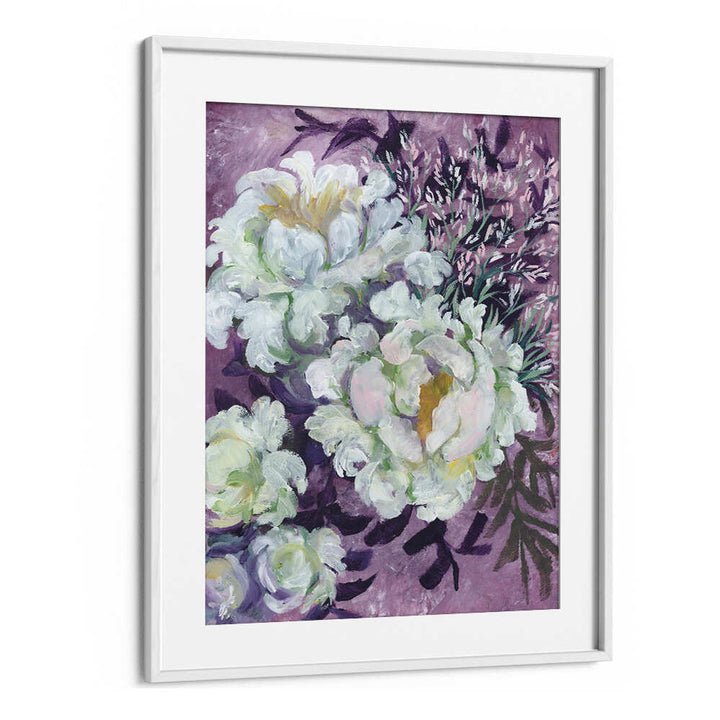 ELIANY PAINTERLY BOUQUET , FLORAL FLOWER PAINTINGS
