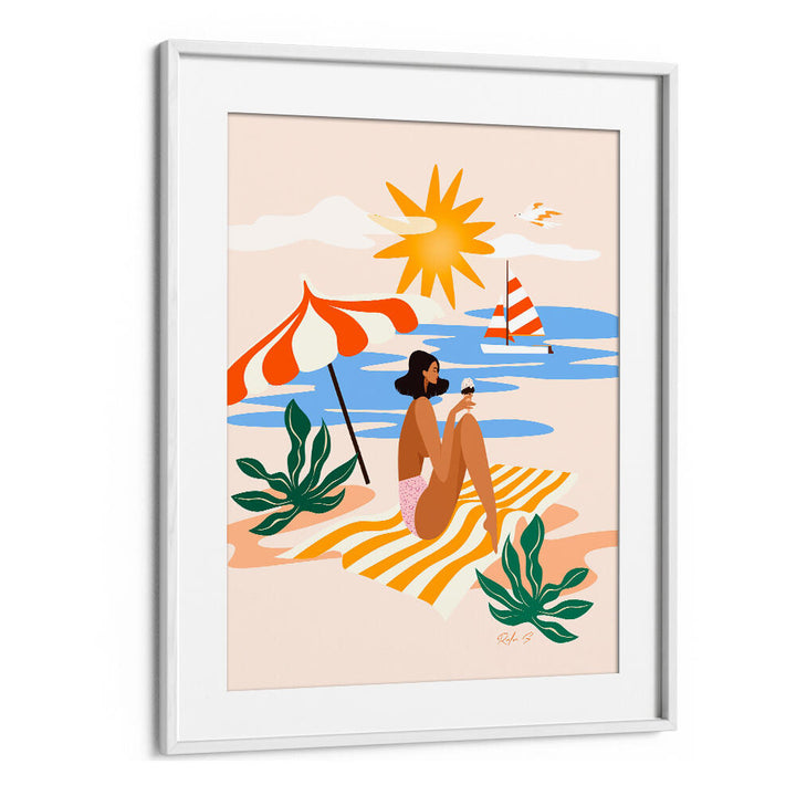 SUNNY BEACH BLISS , BEACH PAINTINGS