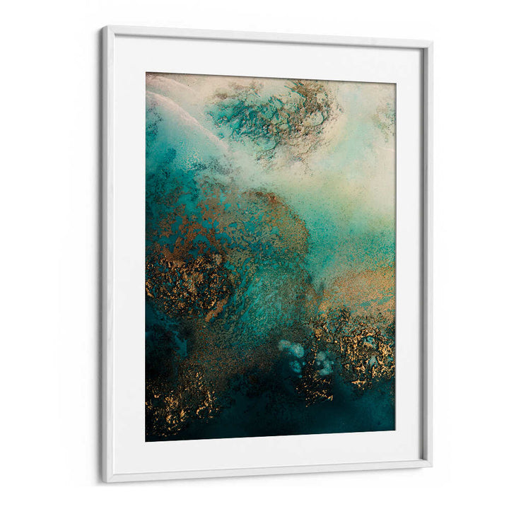 Elegant ABSTRACT REEF SHIMMER, ABSTRACT PAINTINGS featuring vibrant colors and fluid shapes to enhance your space.