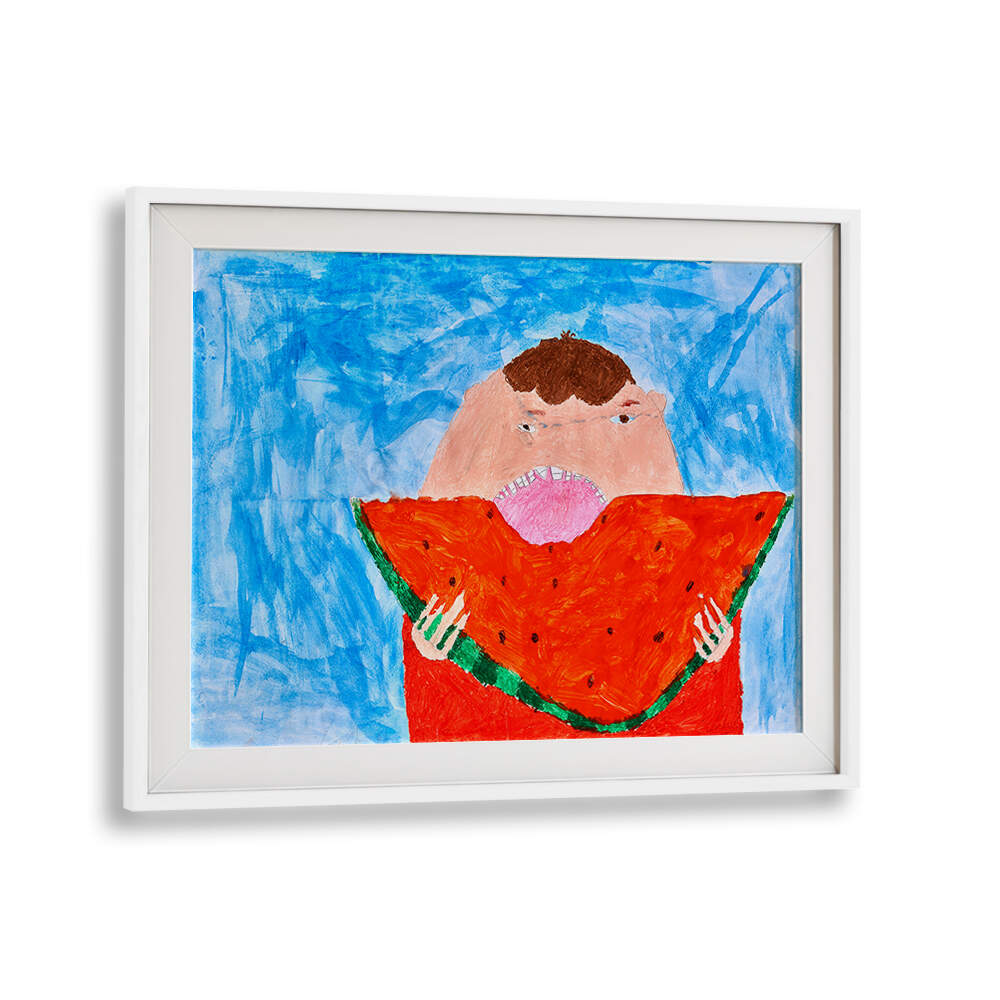 Vibrant WATERMELON, KIDS ROOM PAINTINGS bring joy and imagination to your child's room decor at White Mount.
