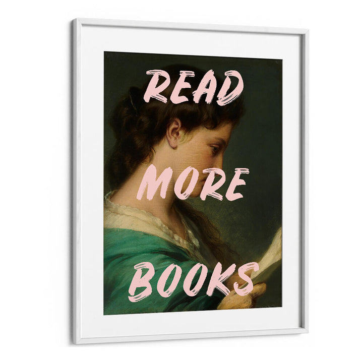 READ MORE BOOKS III , ALTERED ART PRINTS