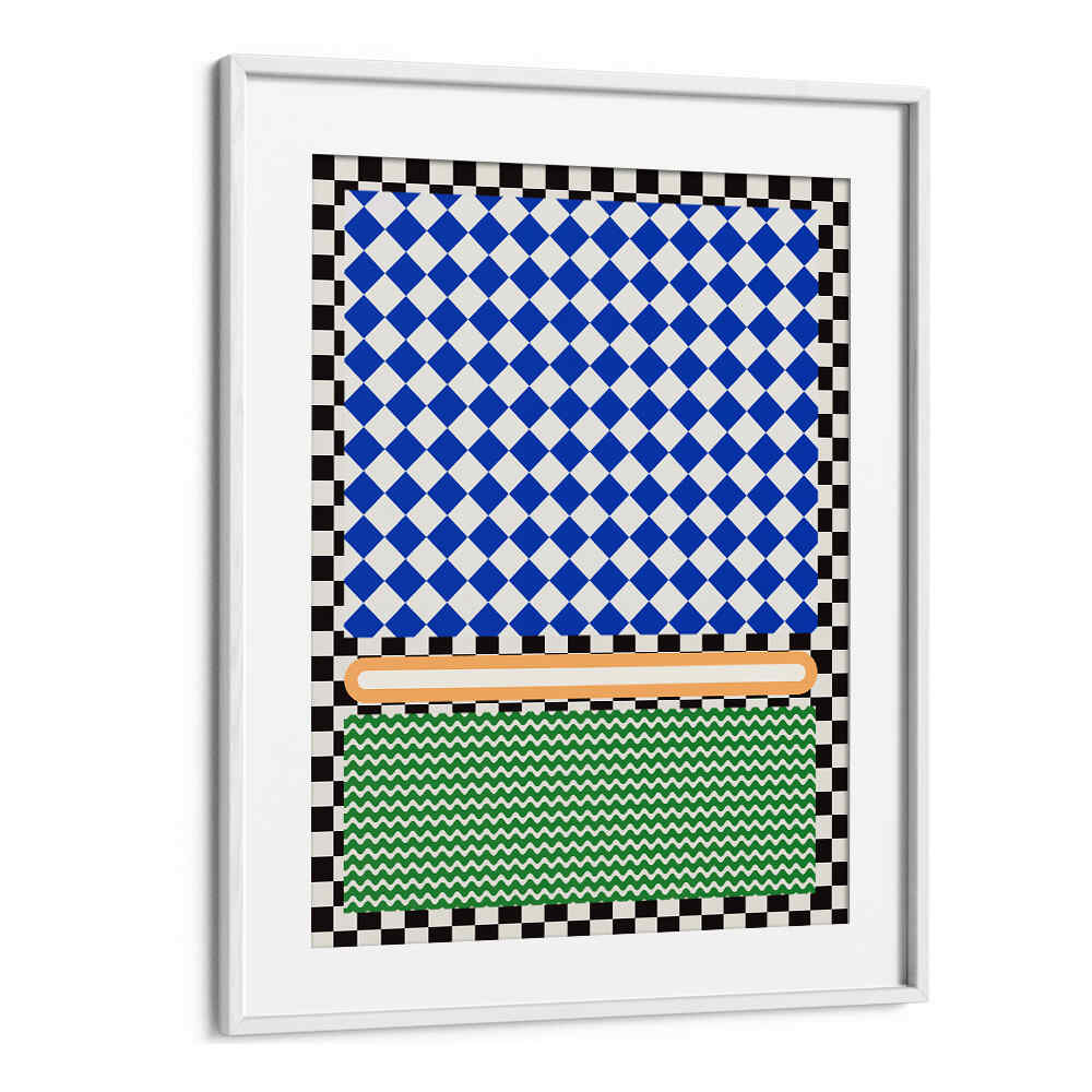 BLUE AND WHITE DIAMONDS