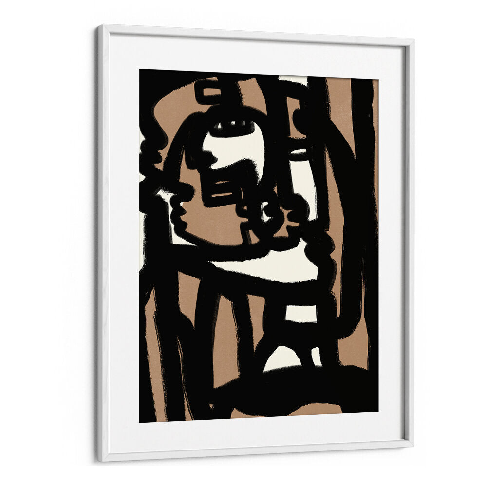 HUMAN EMOTIONS BOLD LINES , ABSTRACT PAINTINGS