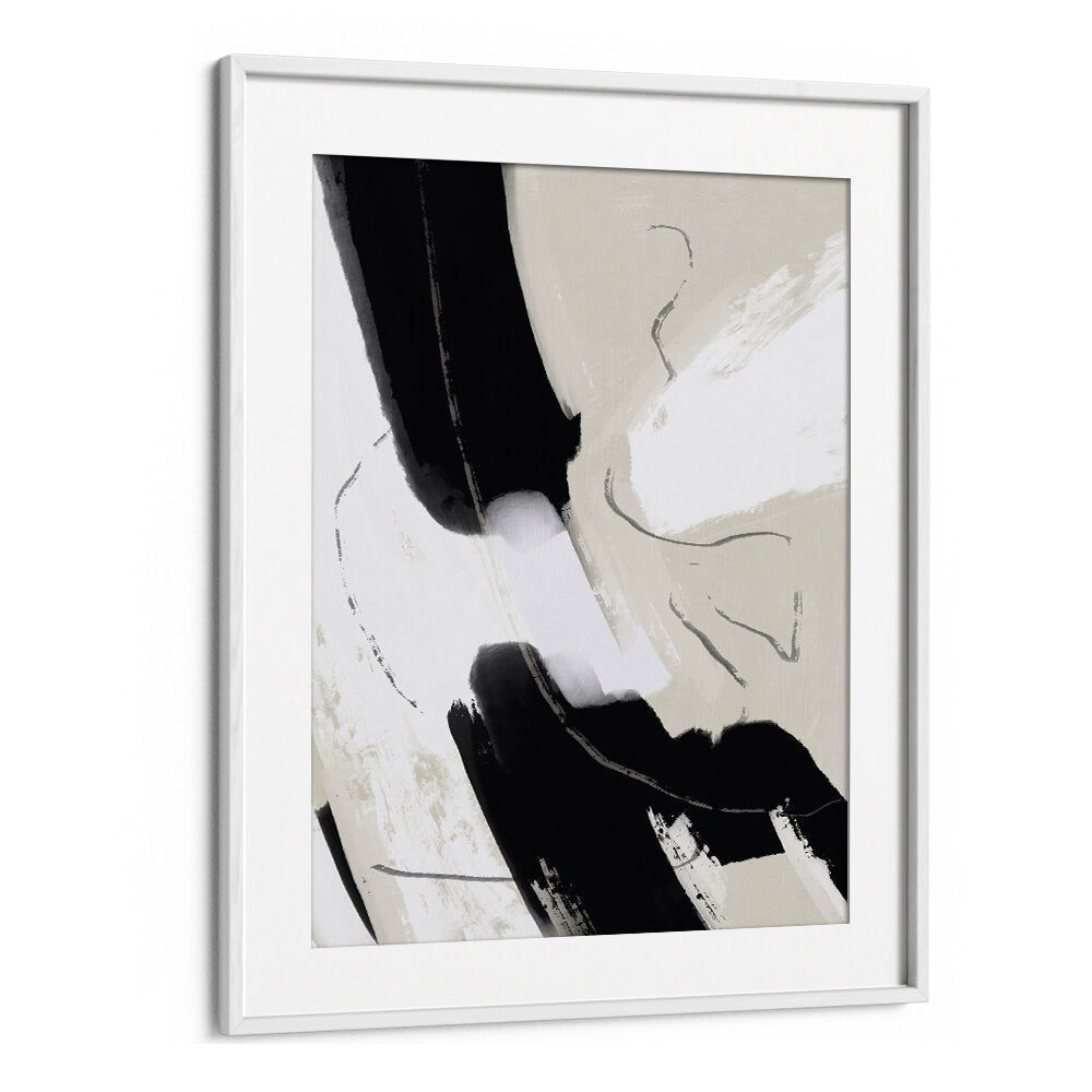 PAINT ABSTRACT B & W