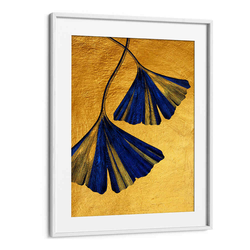 GINKO BILOBA NATURE FLORAL ART IV , FLORAL, FLOWERS - PAINTINGS & ARTWORKS