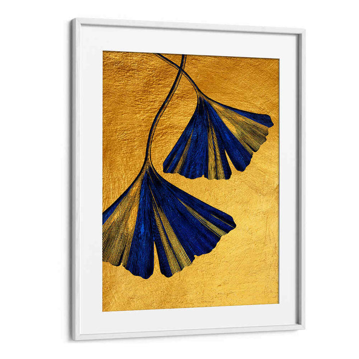 GINKO BILOBA NATURE FLORAL ART IV , FLORAL, FLOWERS - PAINTINGS & ARTWORKS