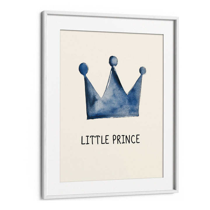 ROYAL BLUE CROWN , KIDS ROOM PAINTINGS