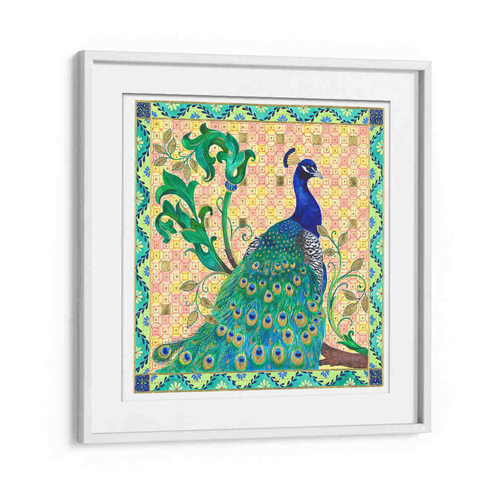 FLORENTINE PEACOCK , ANIMAL PAINTINGS