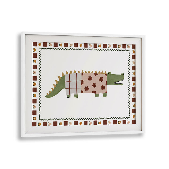 QUILTED CROCODILE , KIDS ROOM PAINTINGS