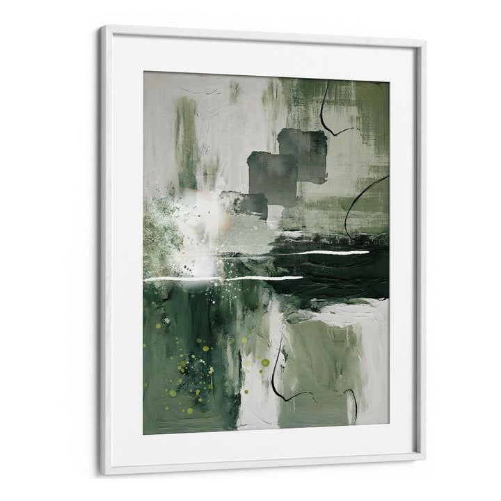 CANVAS GREENS , ABSTRACT PAINTINGS