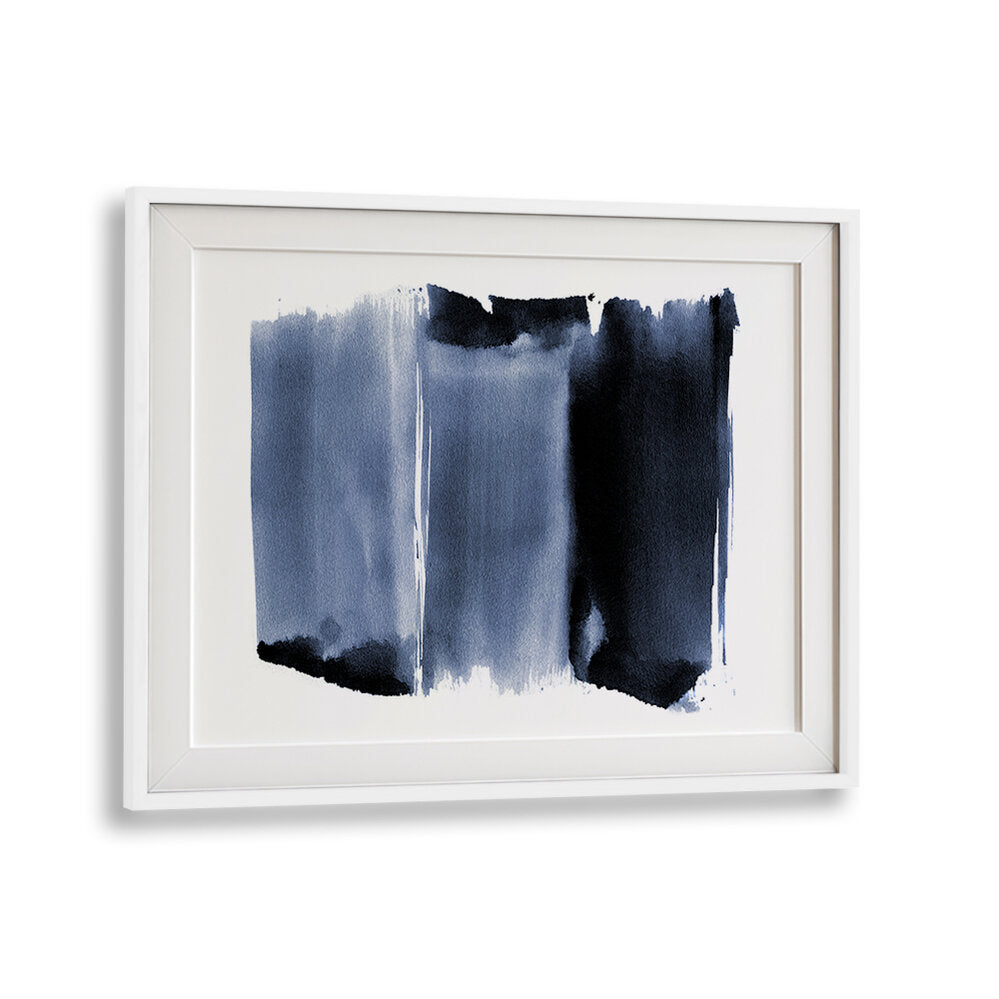 Elegant ABSTRACTWATERCOLOR, ABSTRACT PAINTINGS in deep blues, perfect for modern home decor and artistic expression.