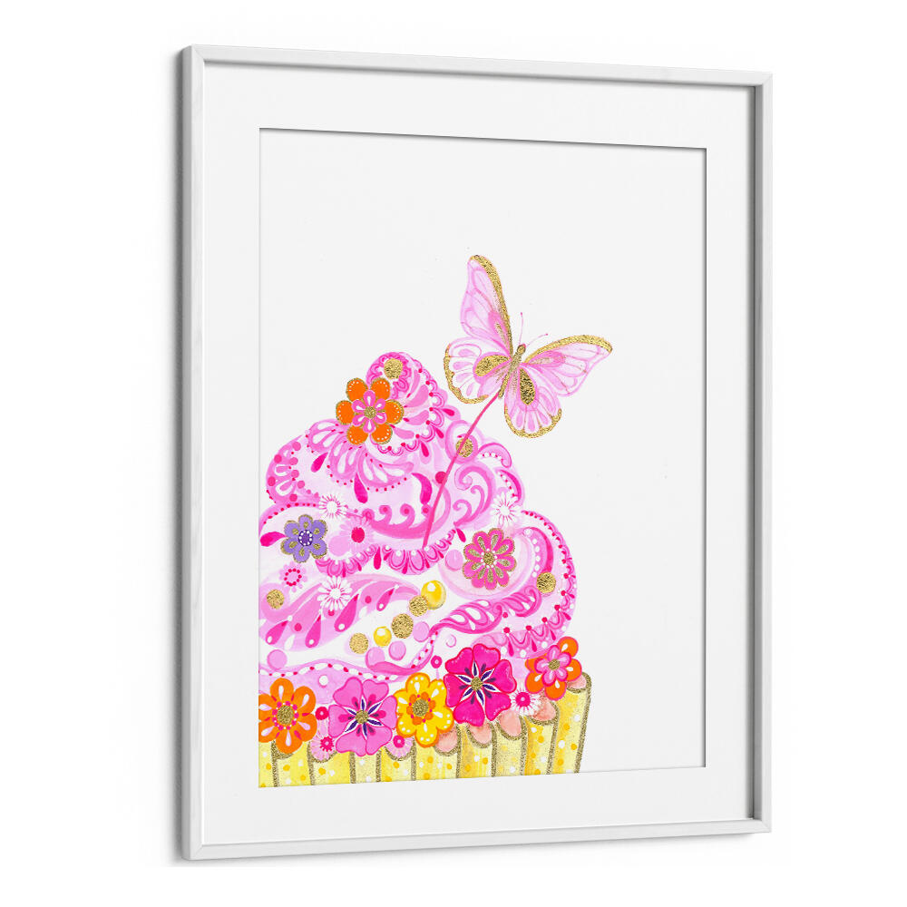 CUPCAKE BUTTERFLY , KIDS ROOM PAINTINGS