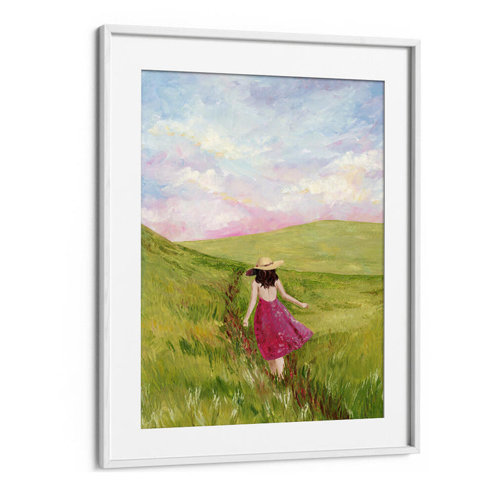 GIRL IN A MEADOW , FASHION POSTERS