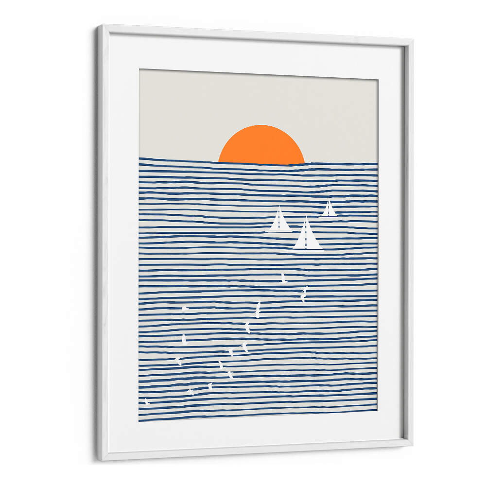 THREE WHITE SAILS