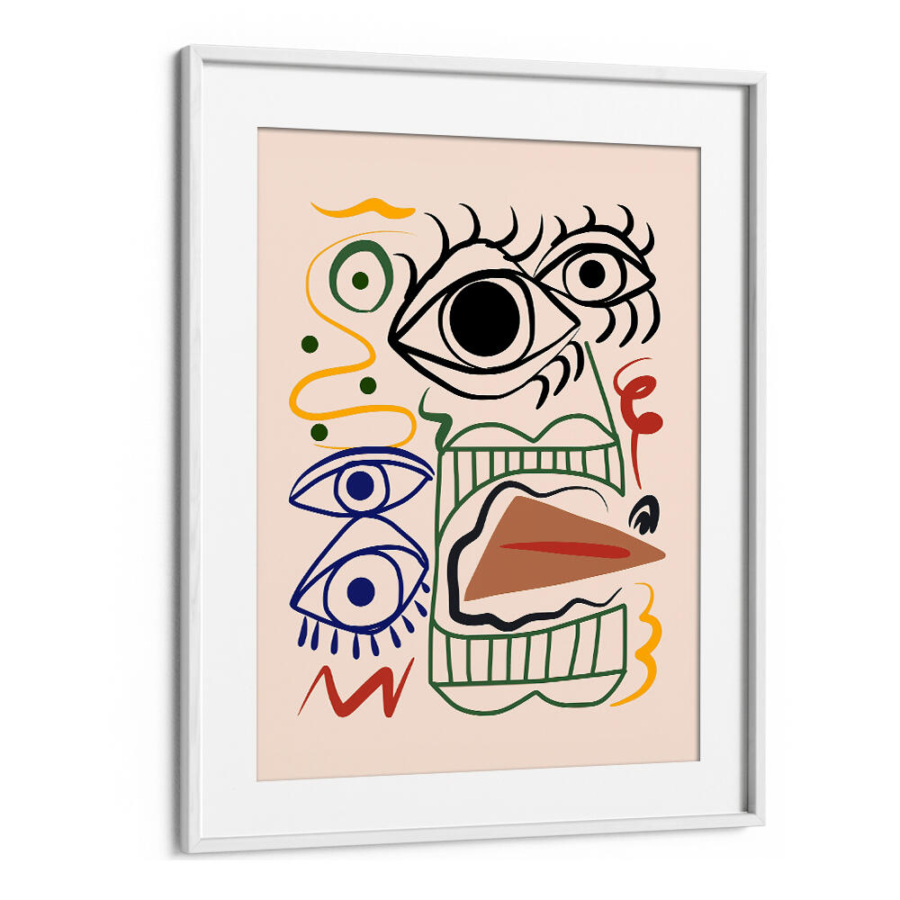 LINE ART BIZARRE TOTEM
