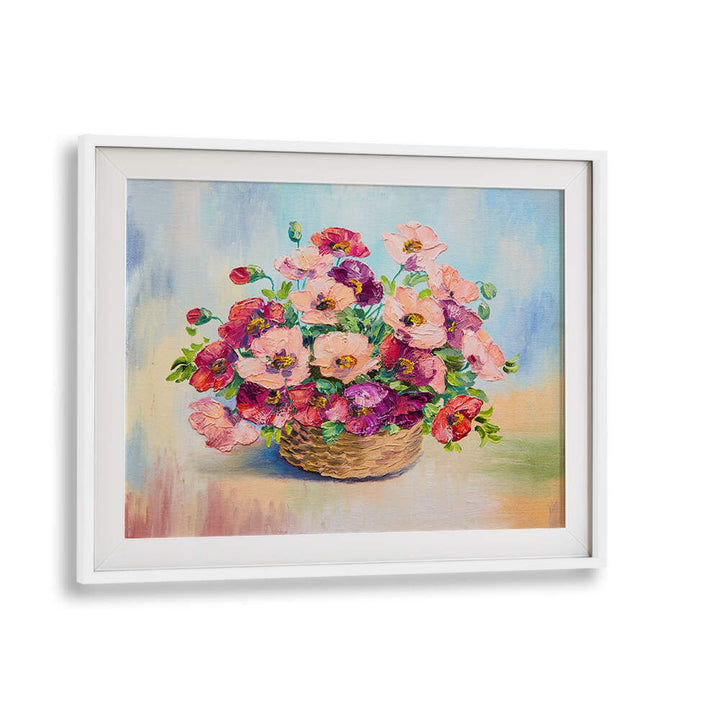 FLORAL DUETS , VINTAGE EUROPEAN PAINTINGS