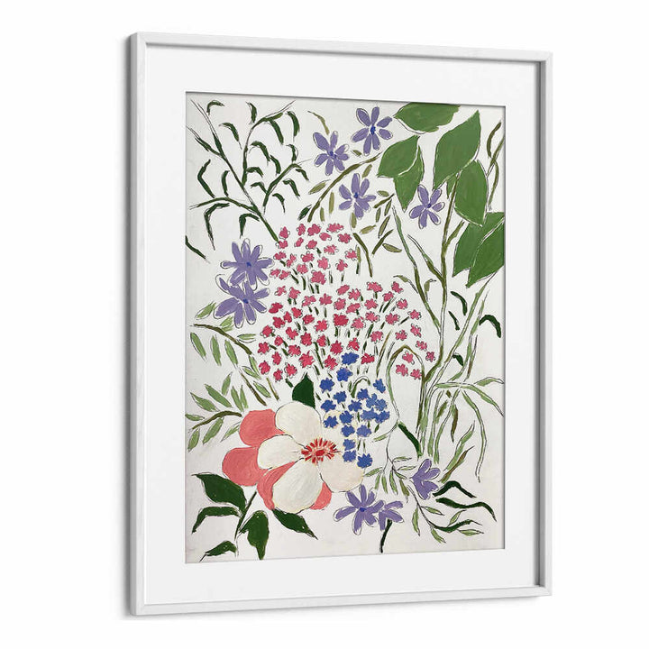 SUMMER BLOSSOMS , FLORAL FLOWER PAINTINGS