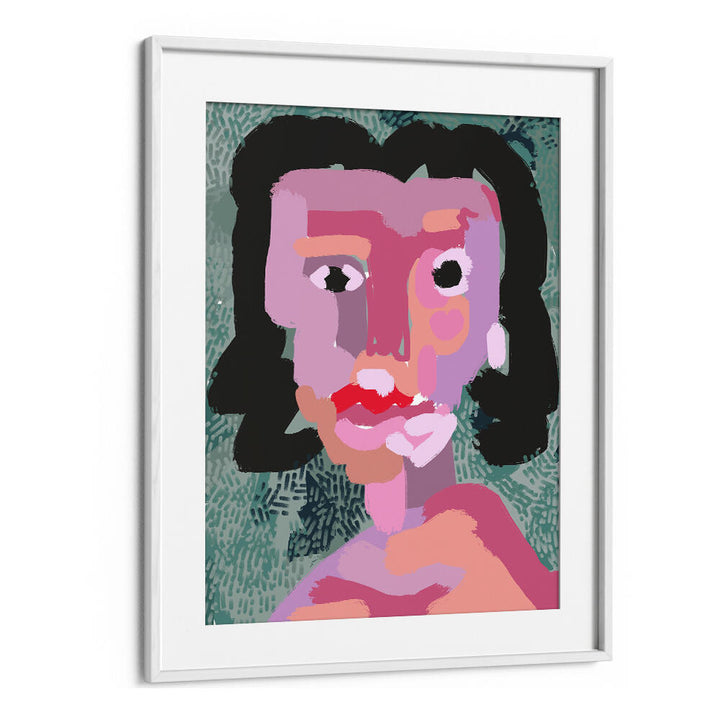 ABSTRACT PORTRAIT PAINTING , PORTRAITS & FIGURATIVE ILLUSTRATIONS