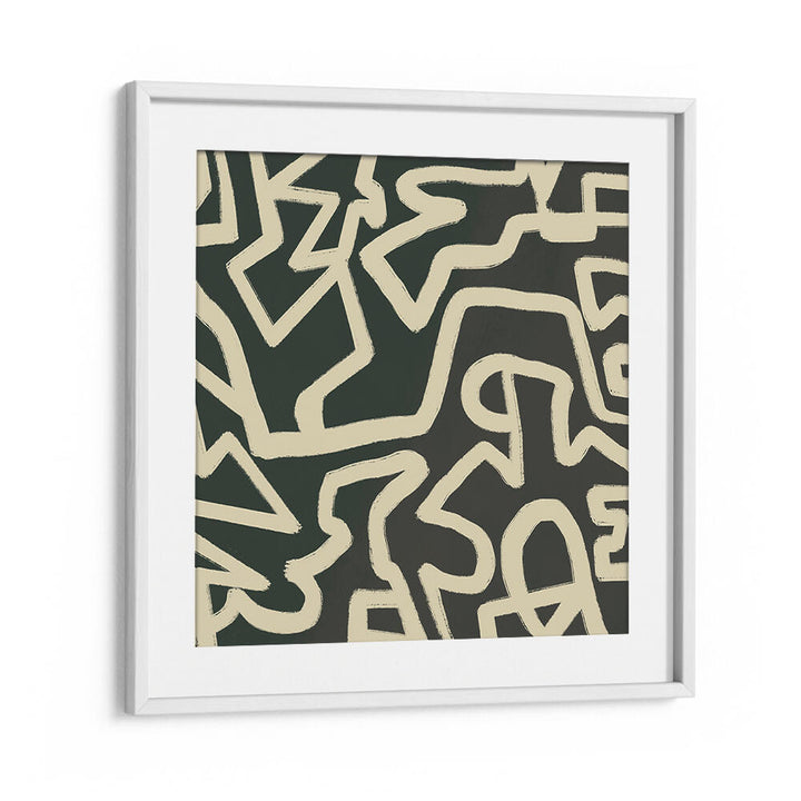 ABSTRACT LINE ART MAZE PATTERN , ABSTRACT PAINTINGS