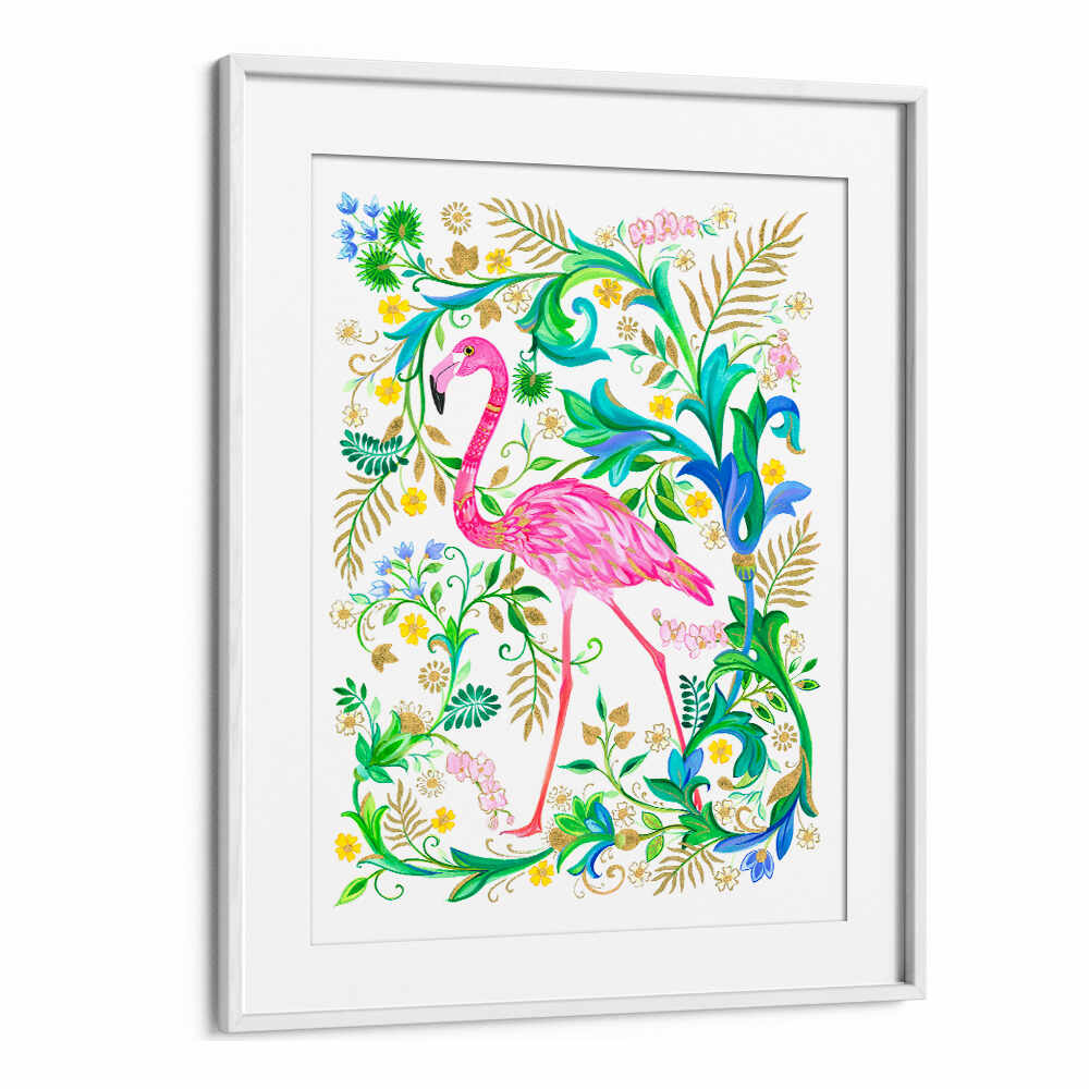 FLAMINGO , ANIMAL PAINTINGS