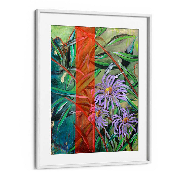 ARTWORK , FLORAL FLOWER PAINTINGS