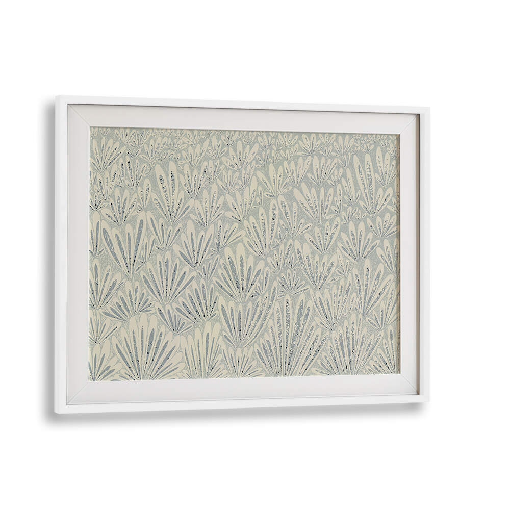 Framed CALMING ESSENTIALS III, PATTERN ART PRINTS featuring abstract designs for a tranquil living space.
