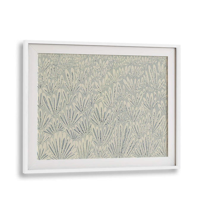 Framed CALMING ESSENTIALS III, PATTERN ART PRINTS featuring abstract designs for a tranquil living space.