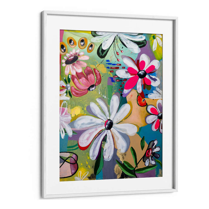 FLORAL , FLORAL FLOWER PAINTINGS