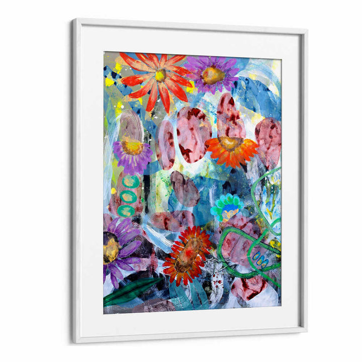 PAINTING , FLORAL FLOWER PAINTINGS