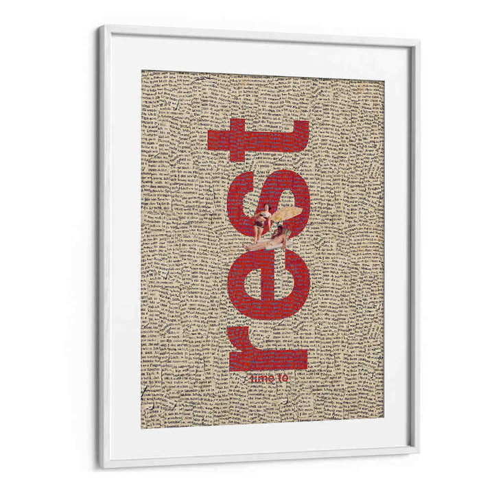 Stylish poster featuring "TIME TO REST, QUOTES" design, perfect for inspiring tranquility in any space.