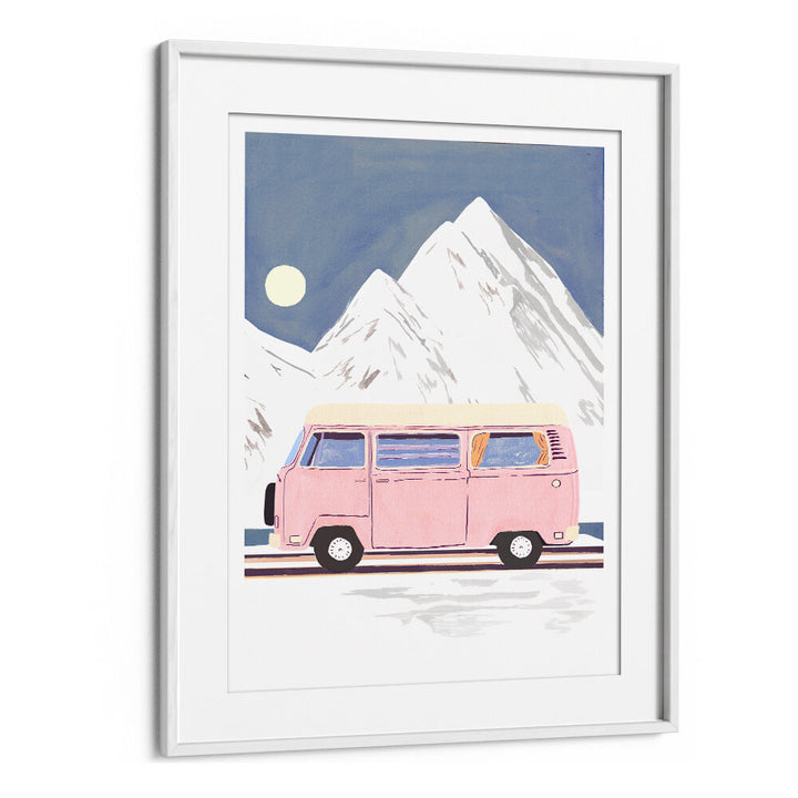 WINTER PRINT , CAR POSTERS