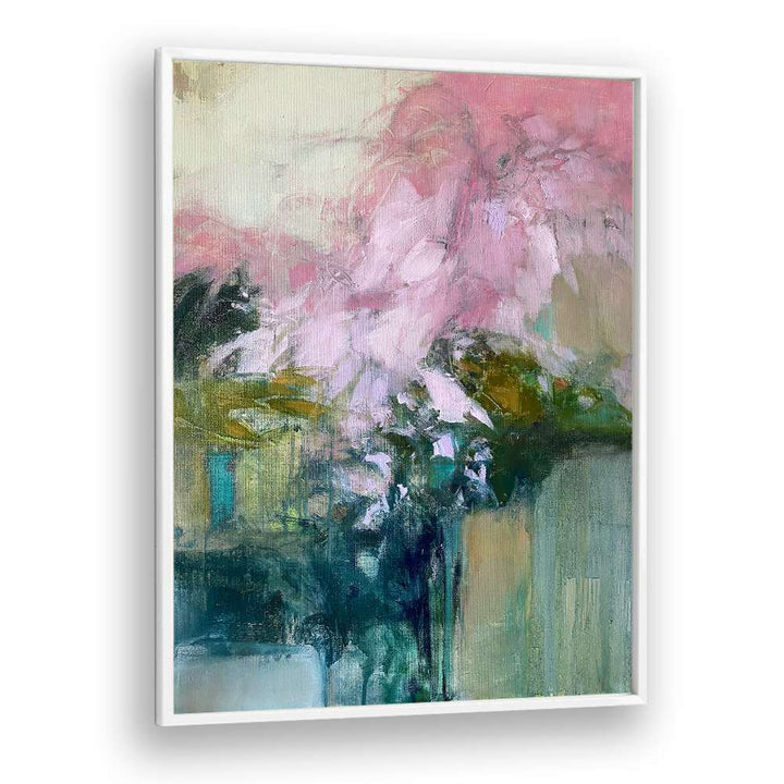 Laze Pink, abstract paintings featuring soft pink hues and a modern design perfect for stylish home decor.