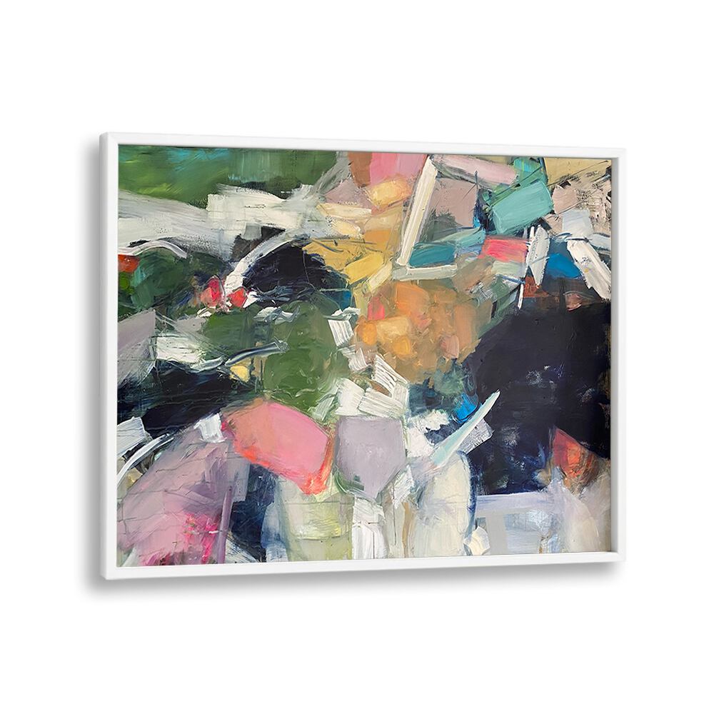 Colorful SCATTER, ABSTRACT PAINTINGS add a modern touch to your home decor, enhancing any space with style.