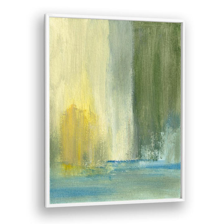Elegant French Abstract Landscape painting, showcasing vibrant colors and bold brushstrokes, perfect for modern decor.