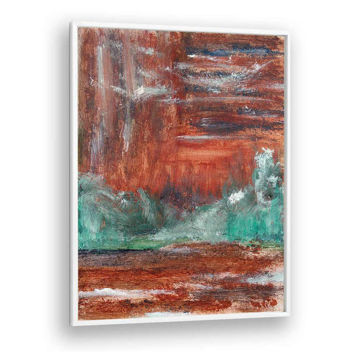 AUTUMN ABSTRACT LANDSCAPE I , ABSTRACT PAINTINGS