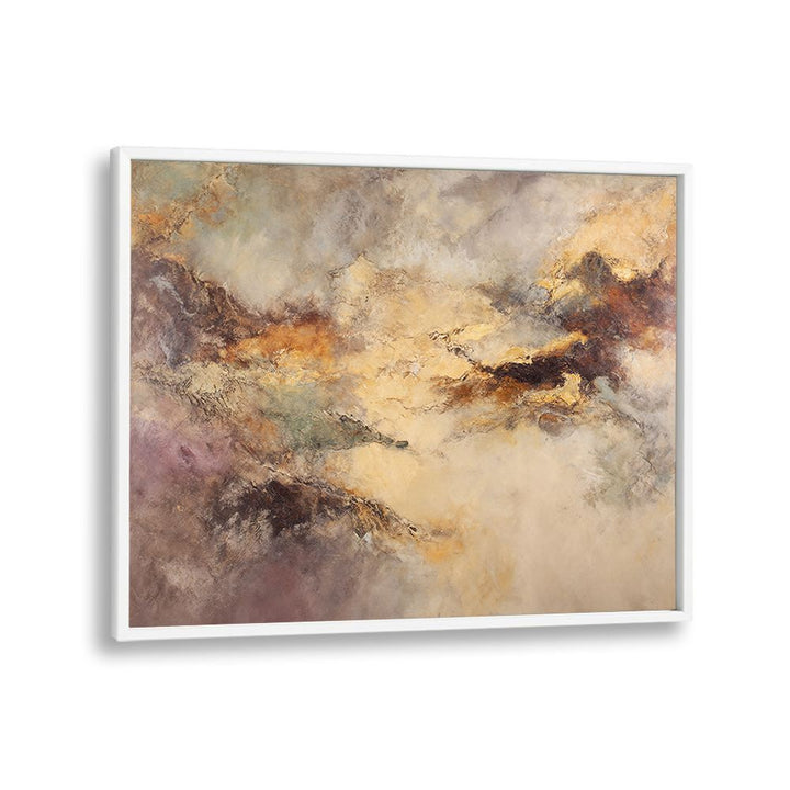 ABSTRACT GOLDEN CLOUDSCAPE