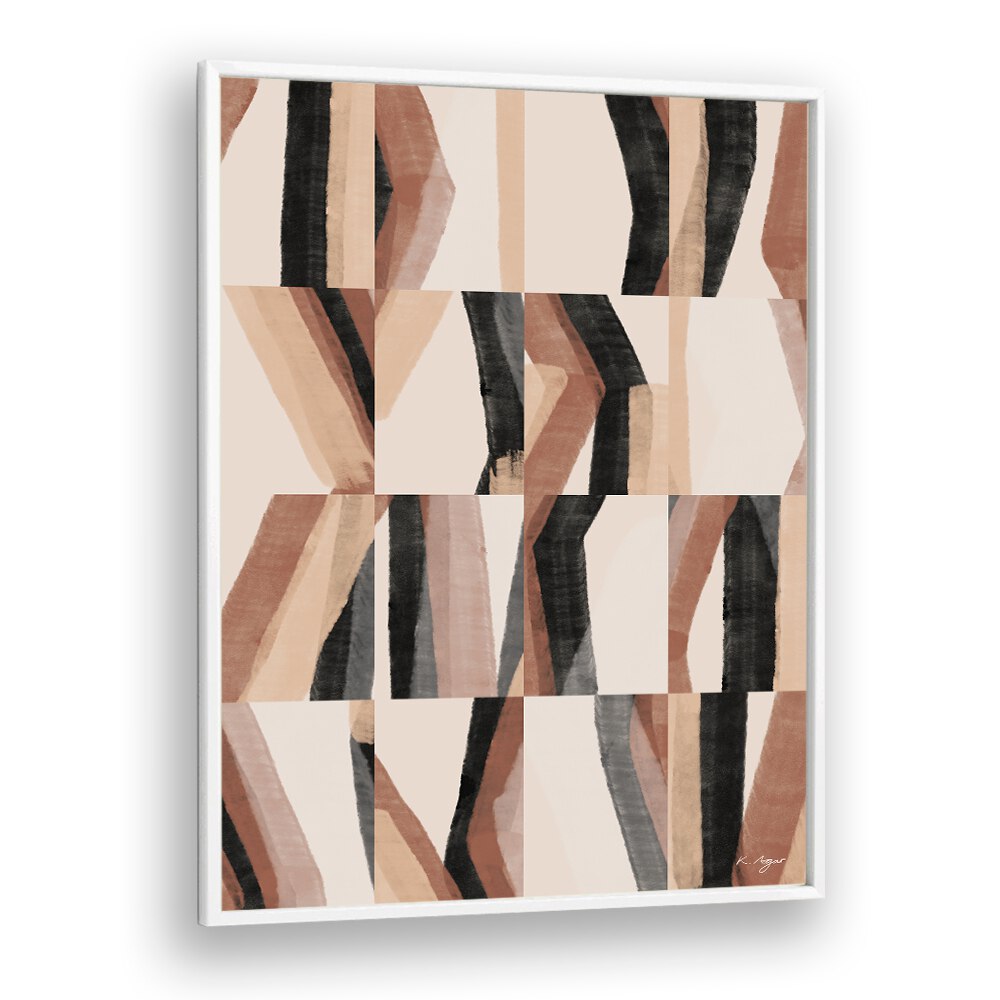 Stylish ABSTRACT NO II, GEOMETRIC ART PRINTS featuring bold colors and patterns to elevate your modern decor.